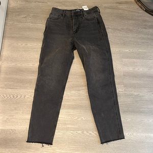 Smoky black Hollister Straight Leg Jeans